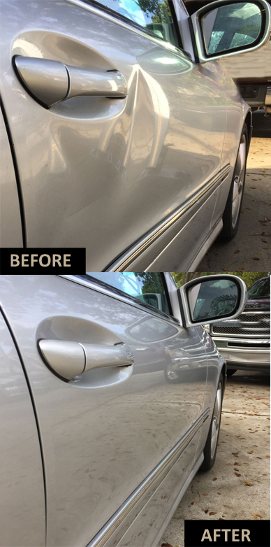 Paintless dent repair before and after maitland